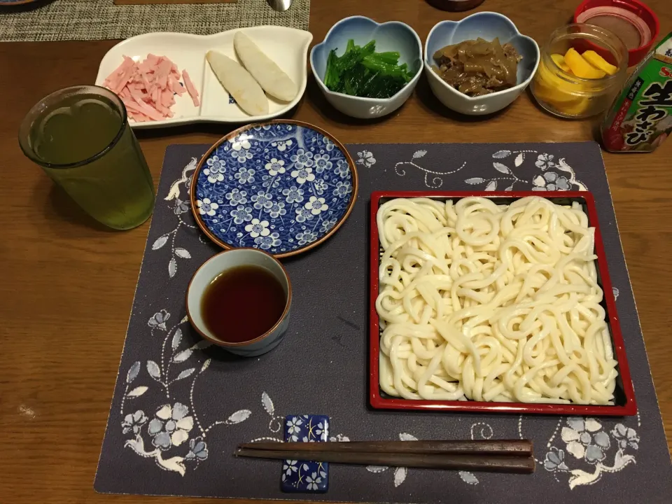 Snapdishの料理写真:ざるうどん(昼飯)|enarinさん