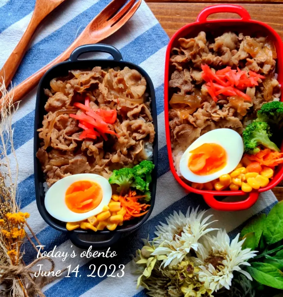 長女のお弁当✨
牛丼💕|さらママさん