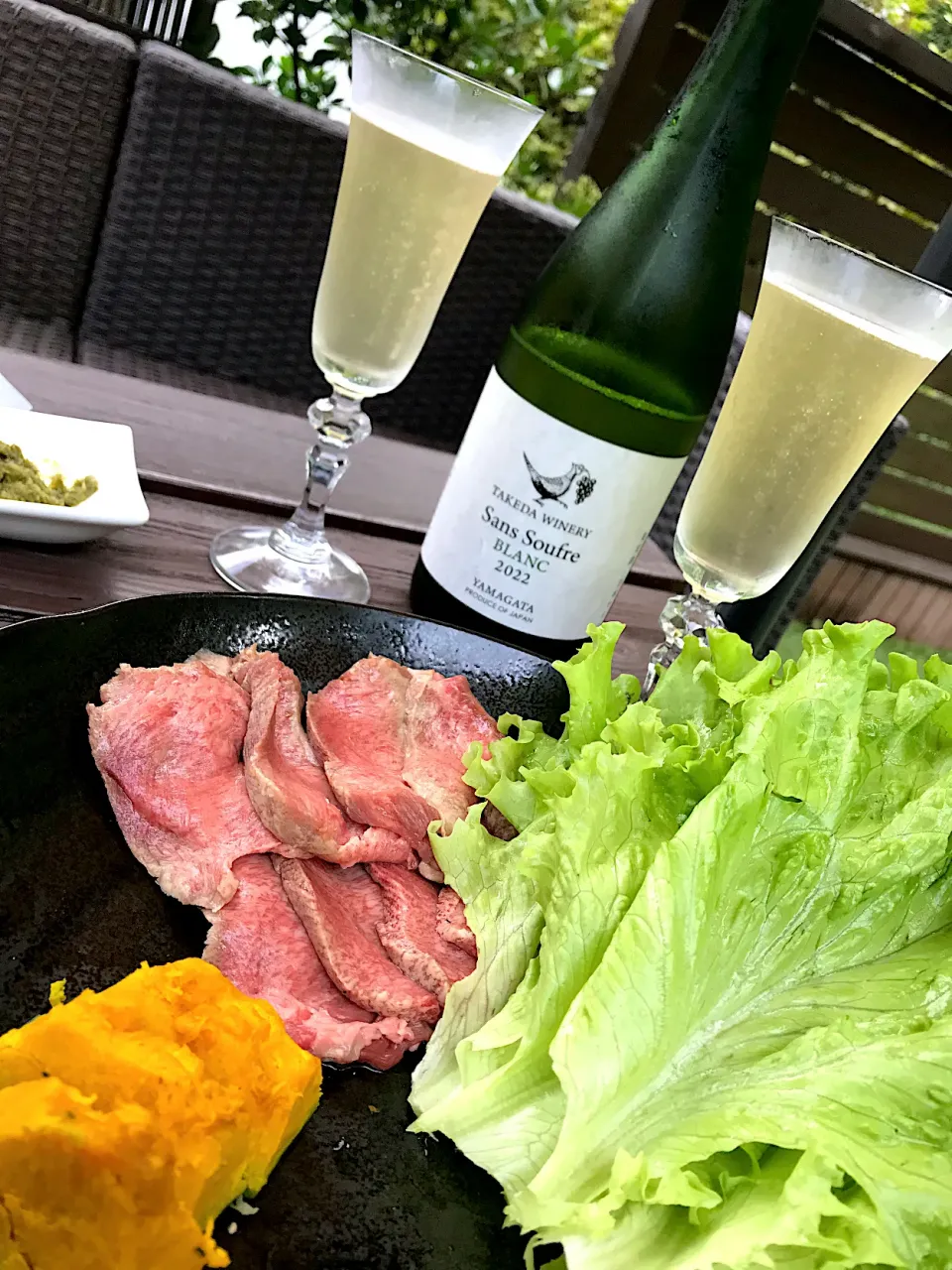 牛タンバーベキュー🔥➰🥂😋|ナムナムさん