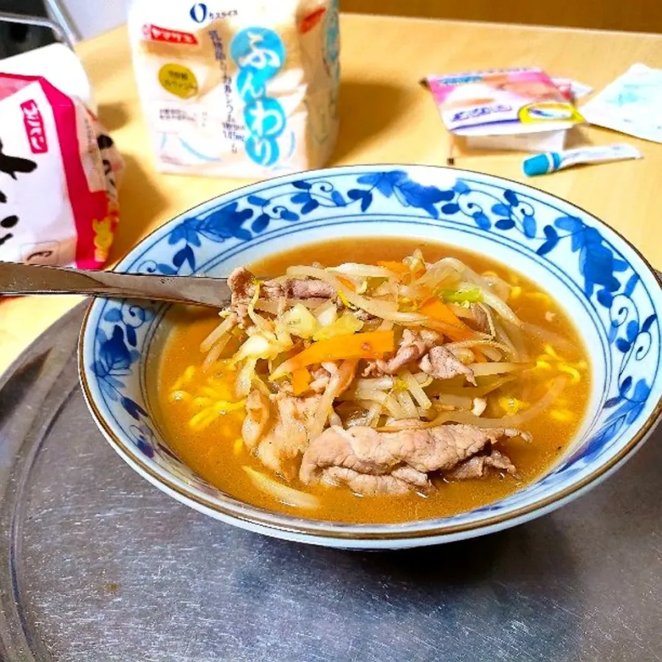 Snapdishの料理写真:みそラーメン。|ariyo4200さん