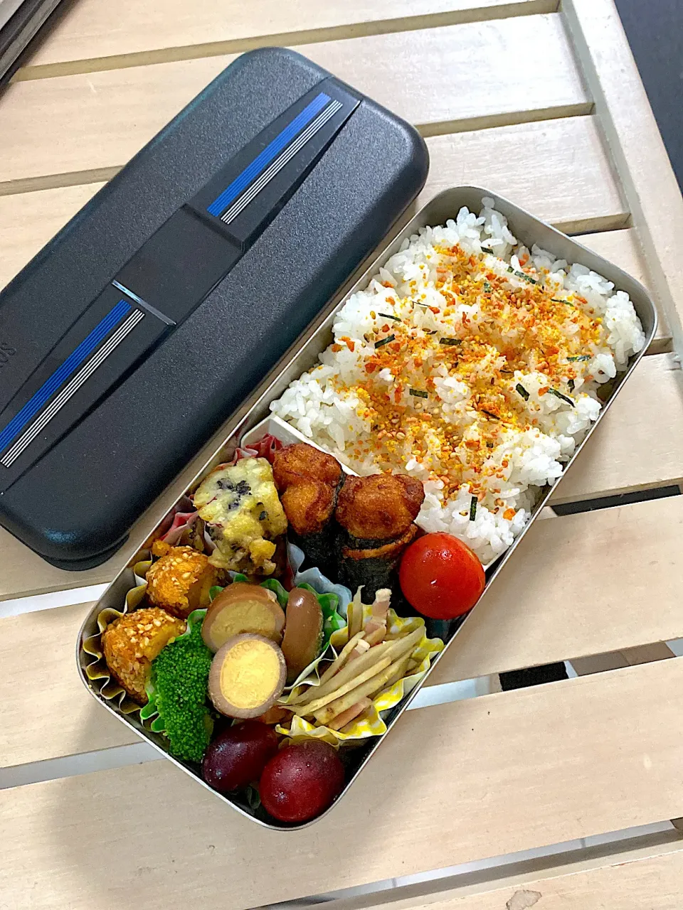 Snapdishの料理写真:中学生男子弁当|norikoさん