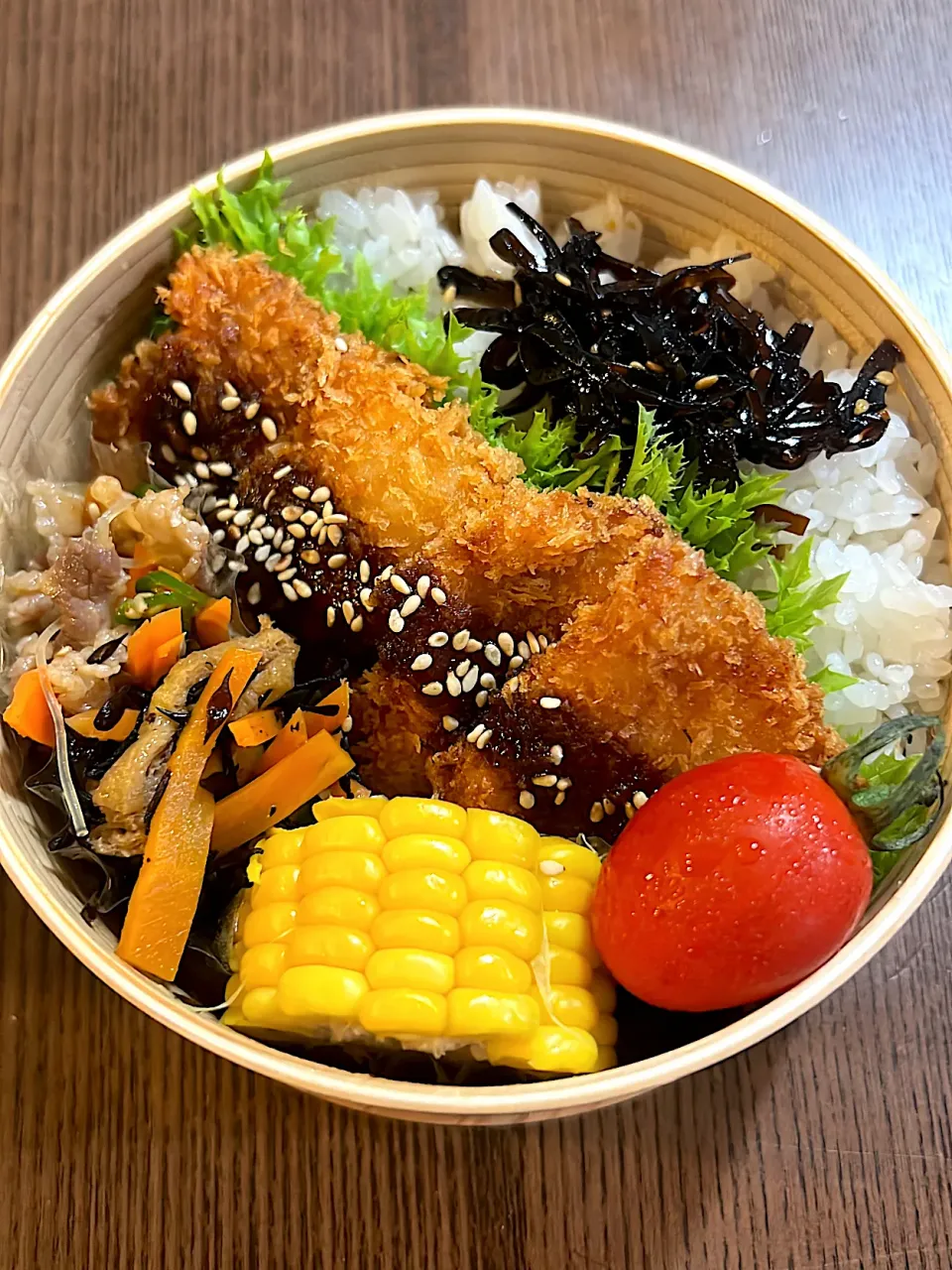 チキンカツ弁当|soranomamaさん