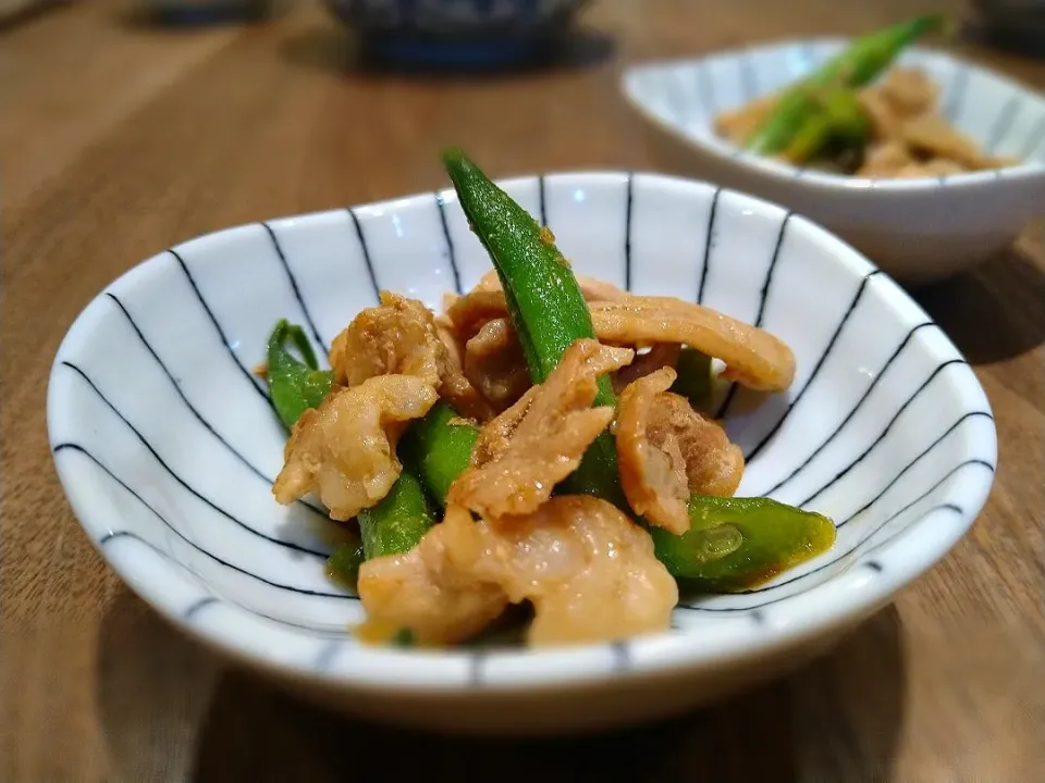 いんげんと豚肉の煮物|古尾谷りかこさん