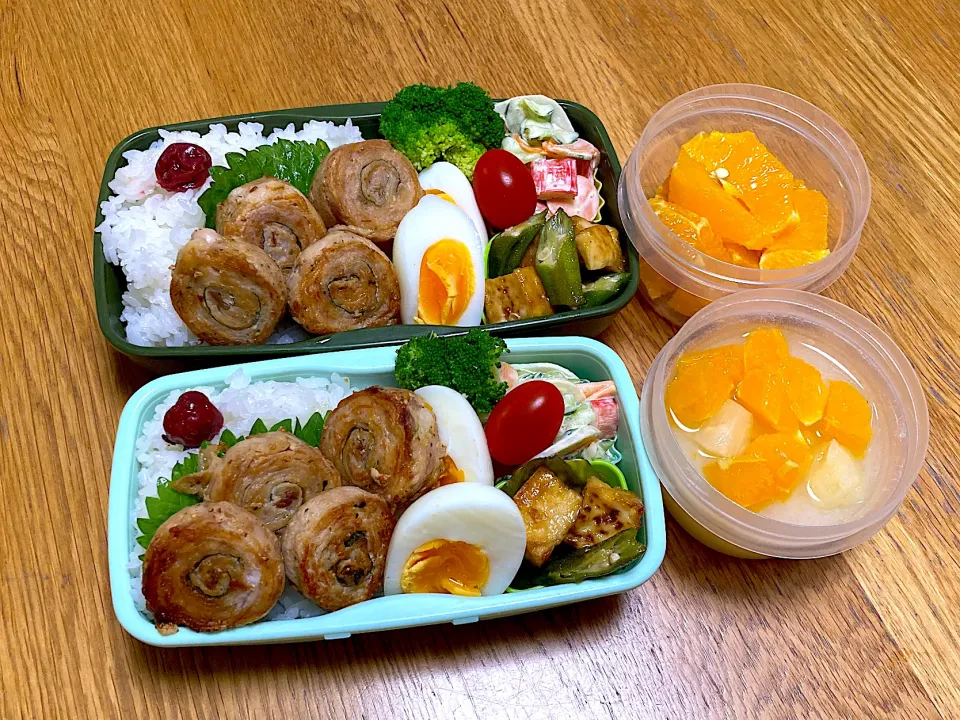 Snapdishの料理写真:6/14豚ロール弁当|ゆさん