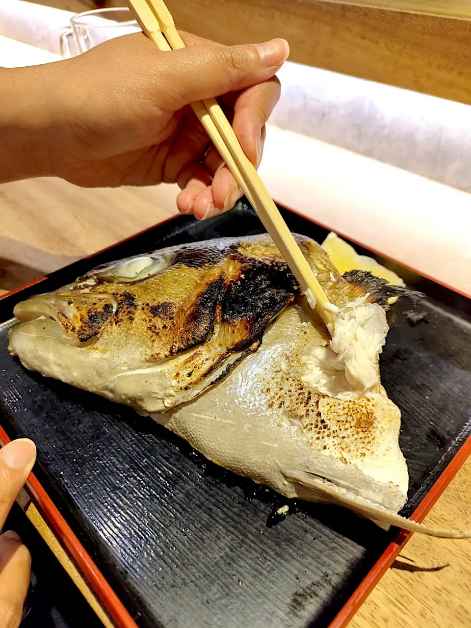 Snapdishの料理写真:yellowtail head|hweeyhさん