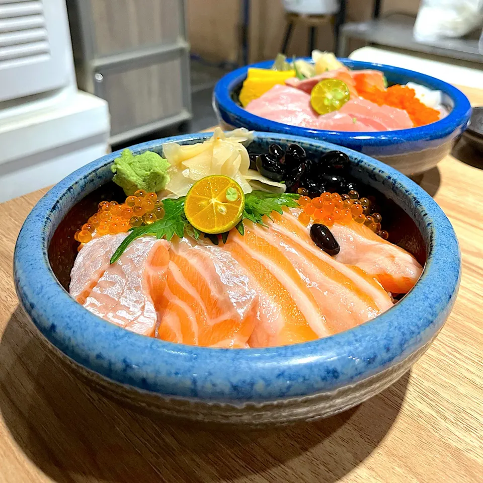 Salmon and salmon roe rice|skyblueさん