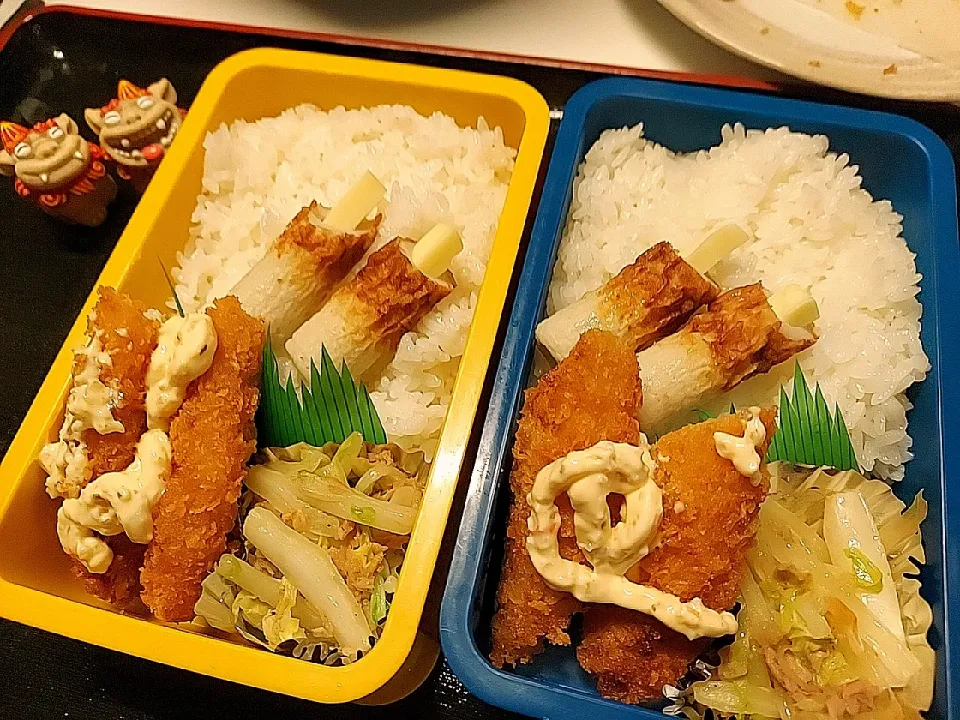 夫弁当､息子弁当|みどりさん