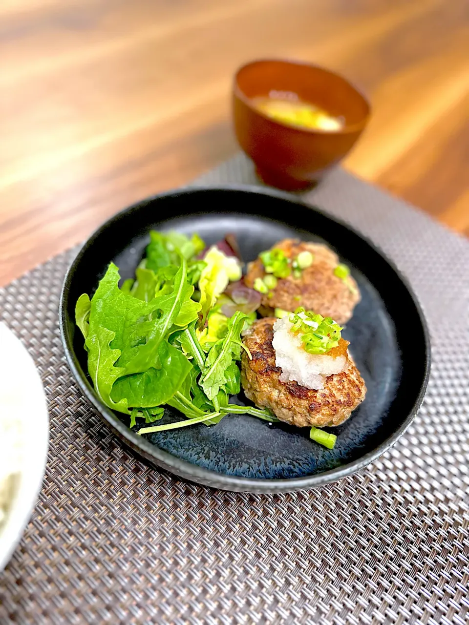 和風ハンバーグ！豆腐入り！|ぴっとさん