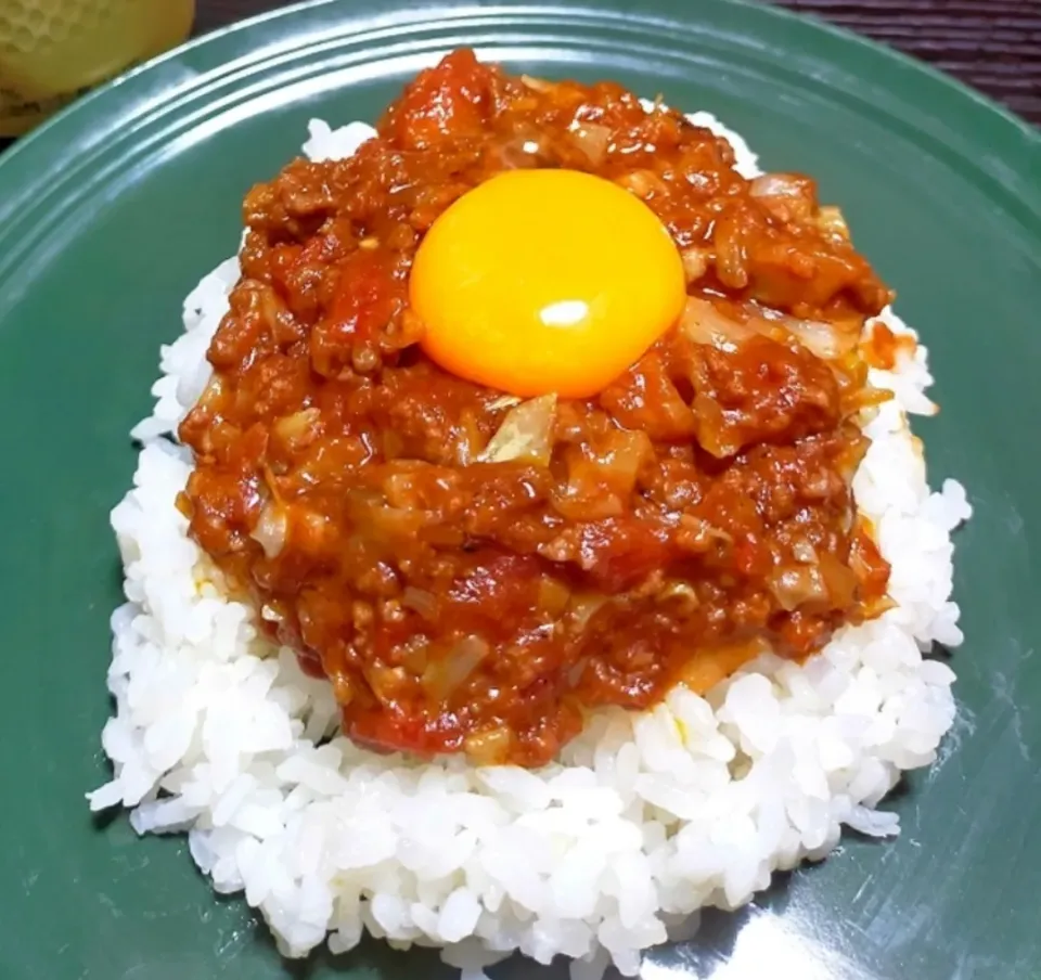 Snapdishの料理写真:無水キーマカレー　トマト缶|自炊記録さん