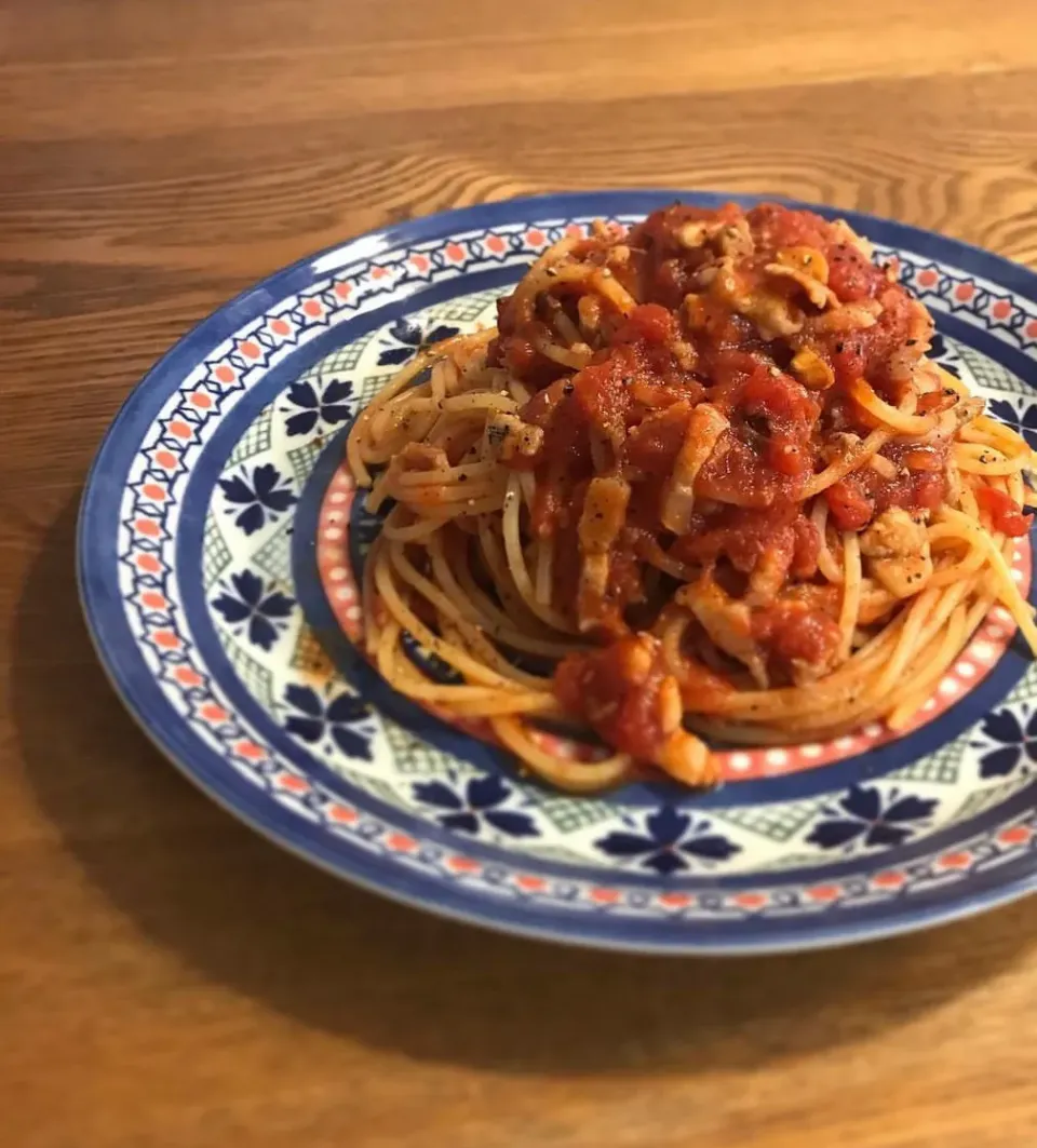 カプリチョーザっぽいパスタ|いがをさん