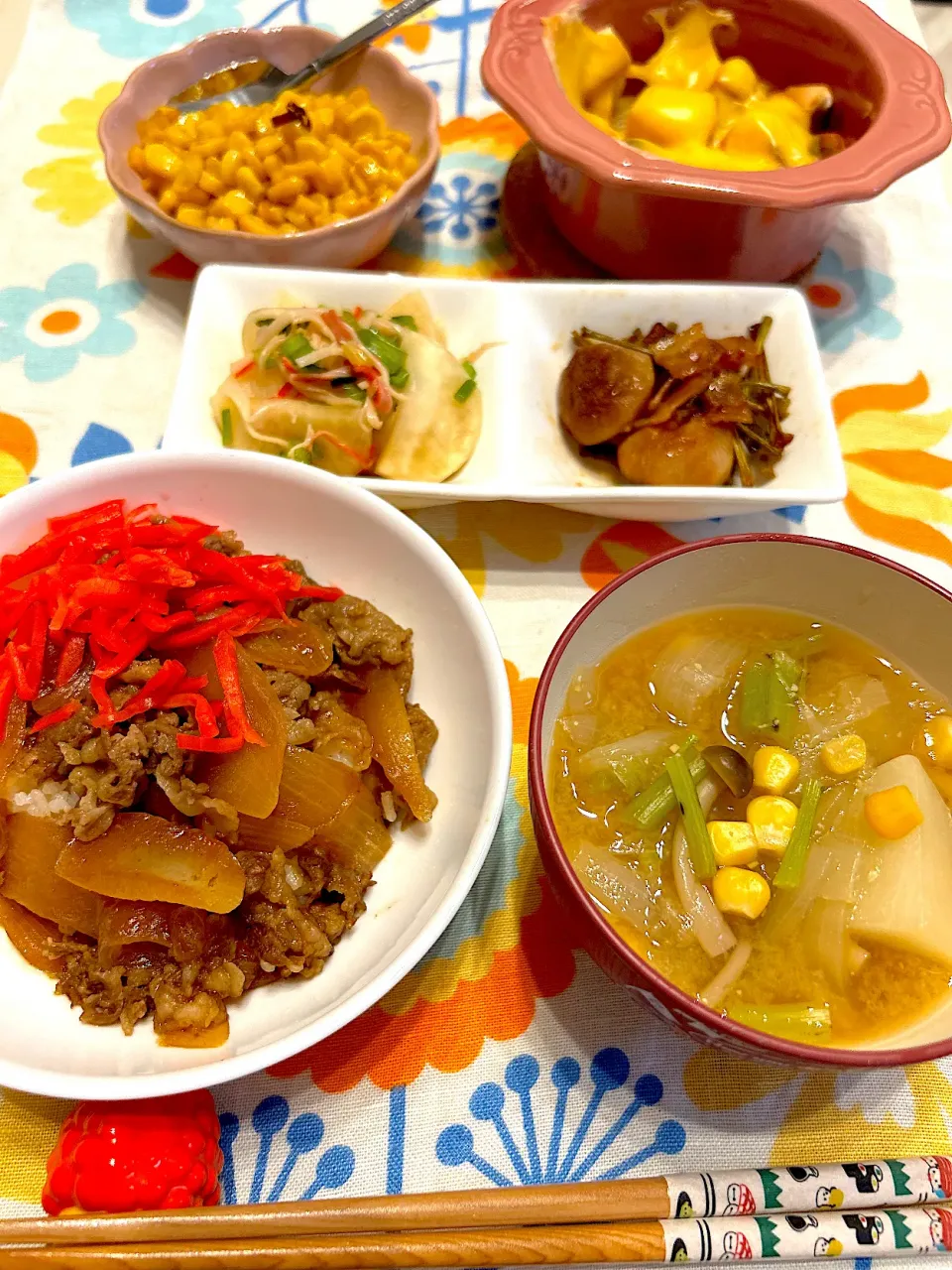 ぎゅーどーんに🥣まりおさんの料理 冷凍ｺｰﾝのきんぴら|こずりんさん