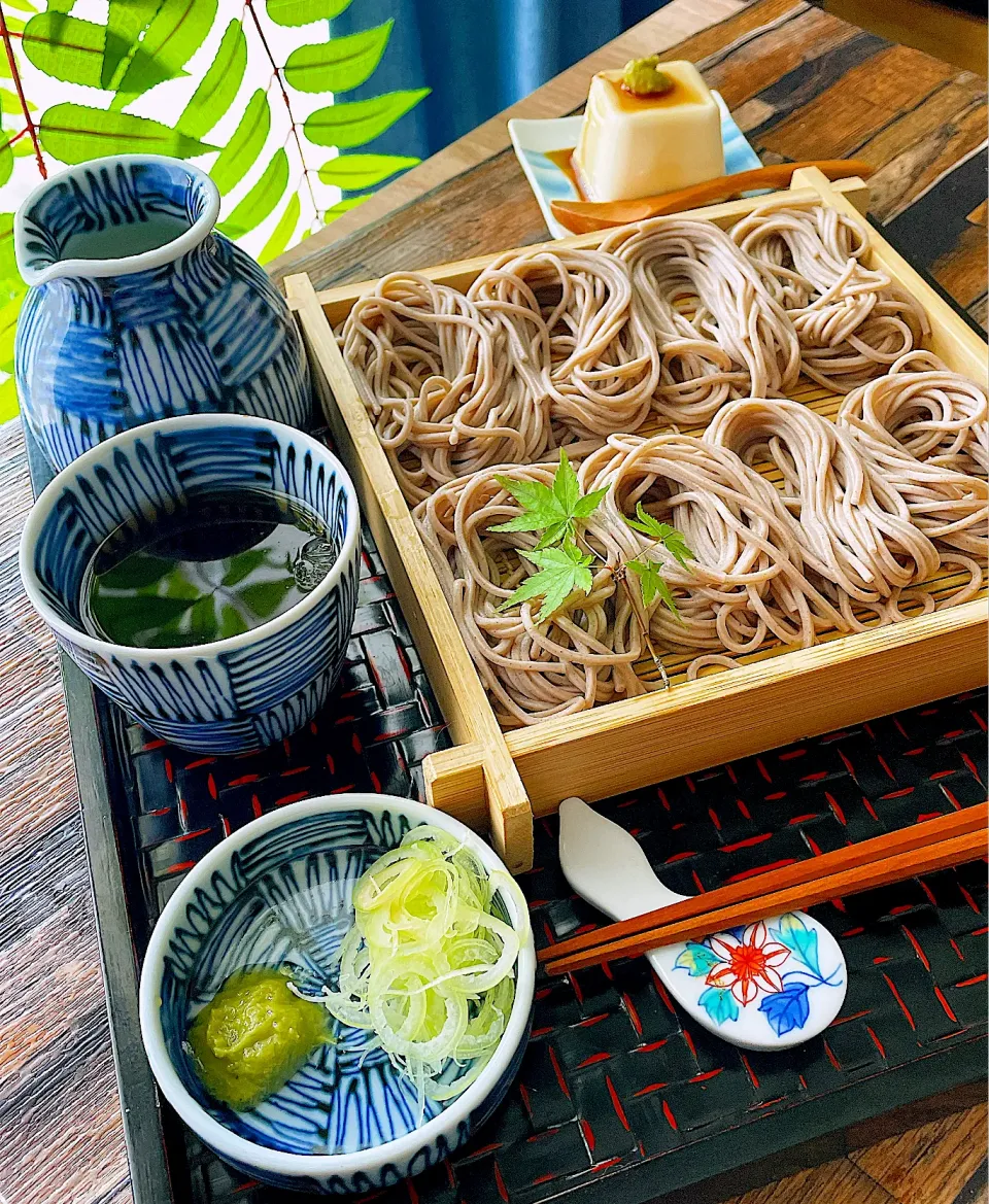 普通のそばで新潟の郷土料理へぎそば風　😋|S の食卓2さん