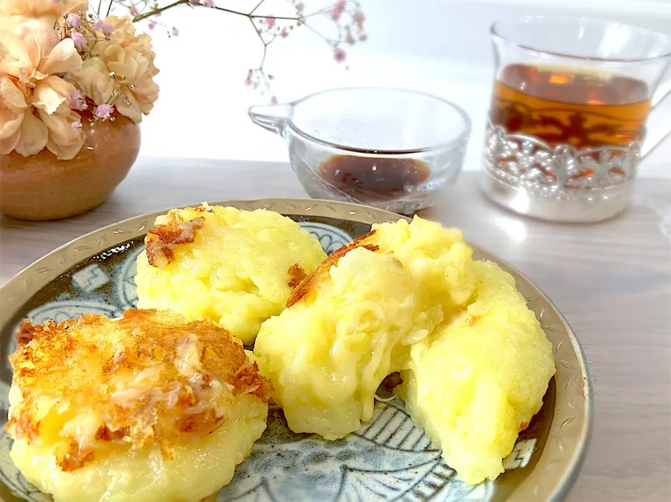 じゃがいものチーズお焼き|まっさんさん