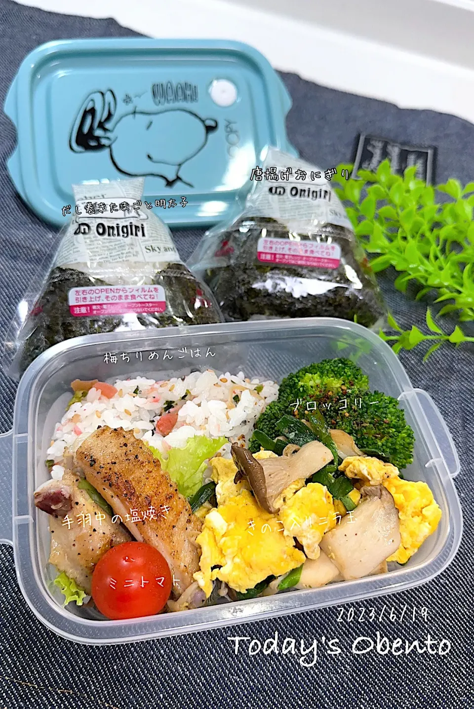 Snapdishの料理写真:今日のお弁当🍱|✰︎miyu✰︎さん