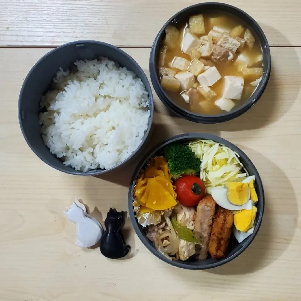 Snapdishの料理写真:お弁当(昼)|しんすけ=🐱の下僕さん