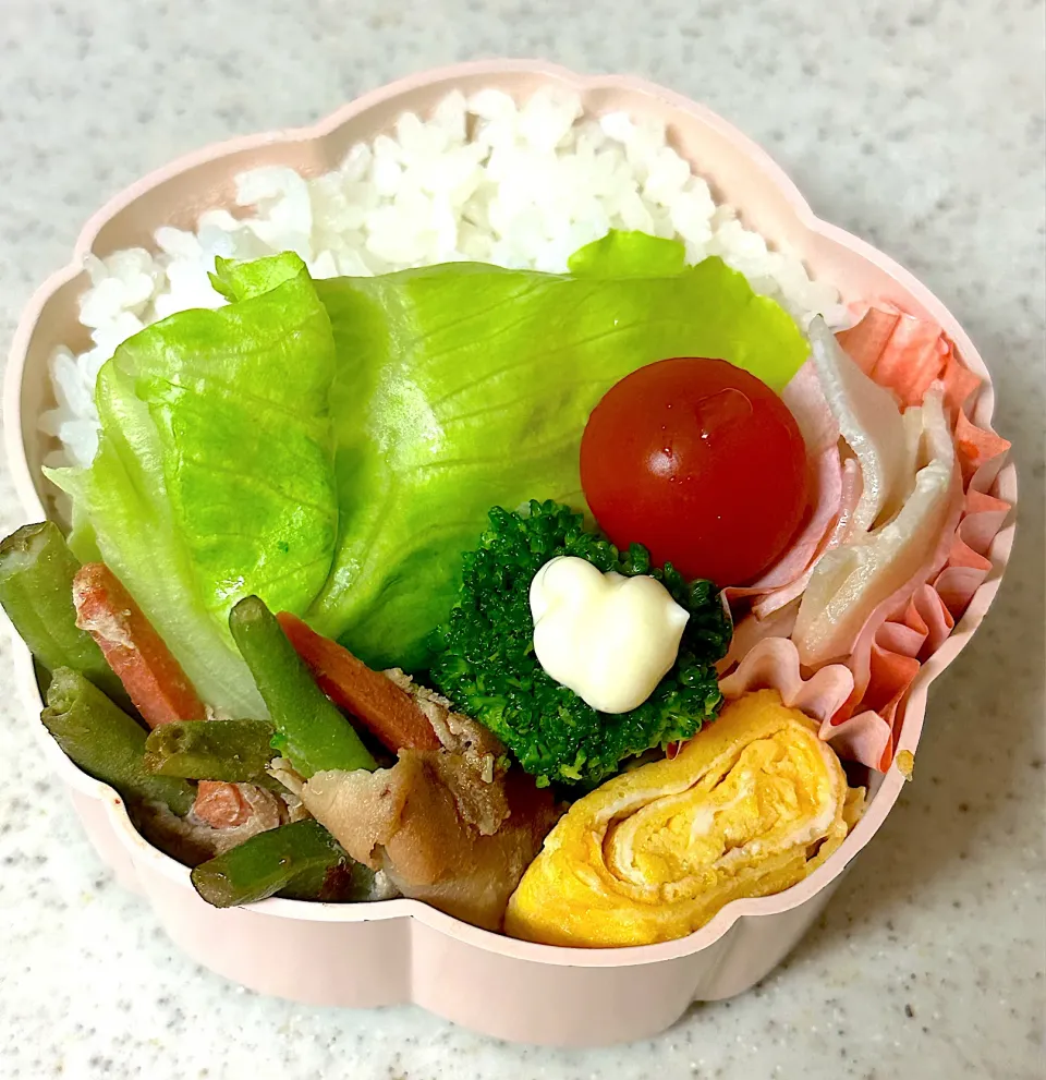 Snapdishの料理写真:野菜の豚肉巻き弁当|besさん