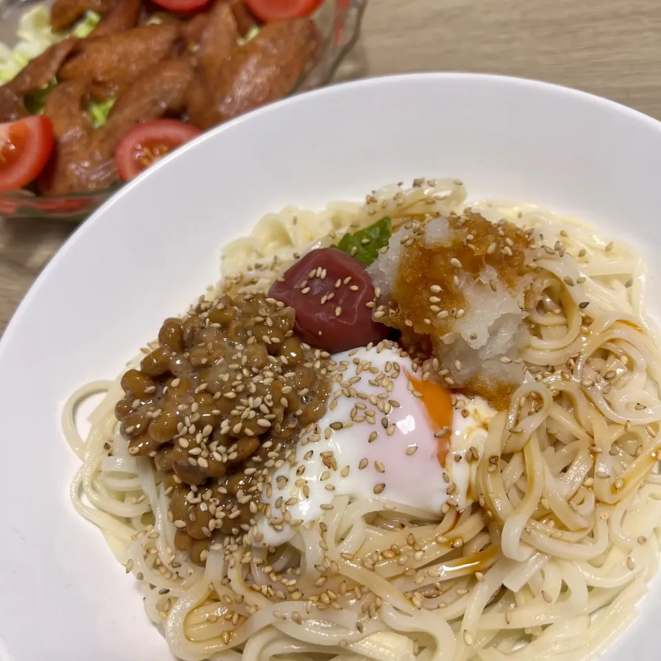 梅納豆おろしうどん|seiko Oさん