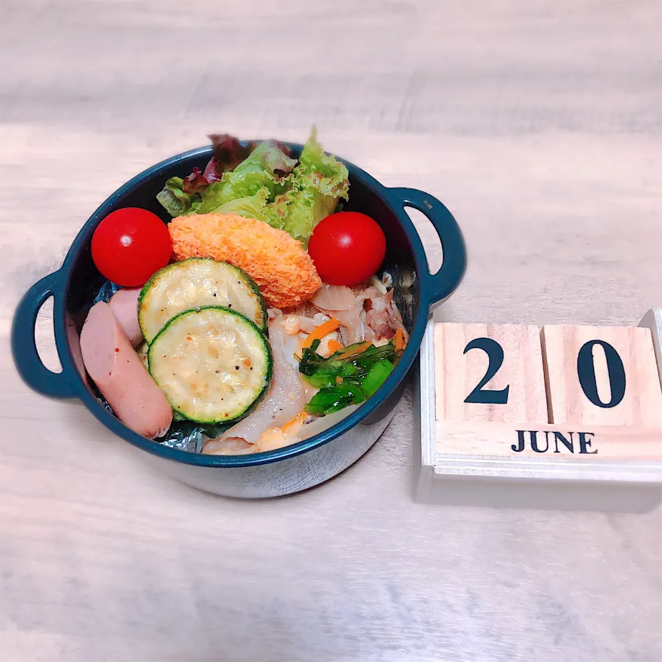 私の簡単ランチ弁当🎀2023.6.20|ぁゃ🍃さん