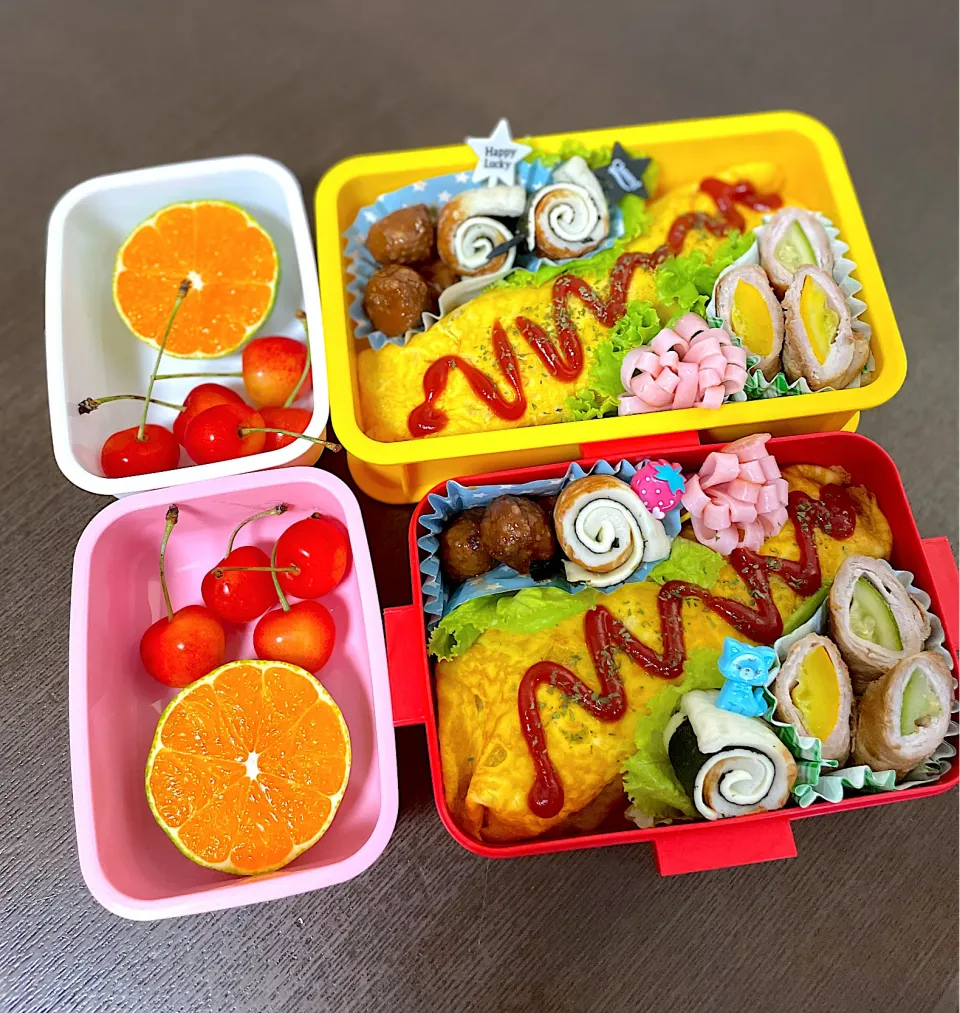 オムライス弁当|mokamamaさん