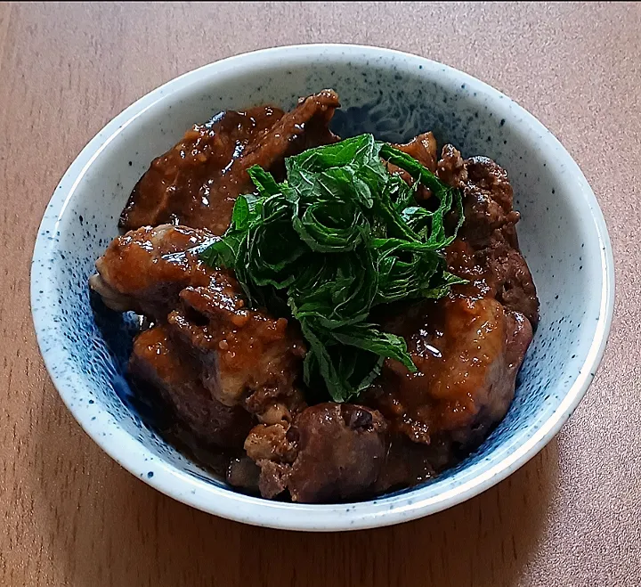 ナナの料理　レバーの梅みそ煮|ナナさん