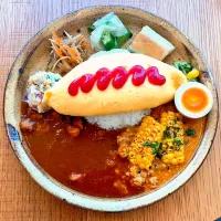 Snapdishの料理写真:オムカレー|noooさん