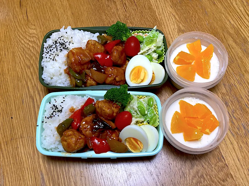 Snapdishの料理写真:豚こまボール弁当|ゆさん