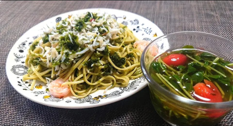 小豆島🫒のりのりパスタ
海と大地の恵みスープ|マギーさん