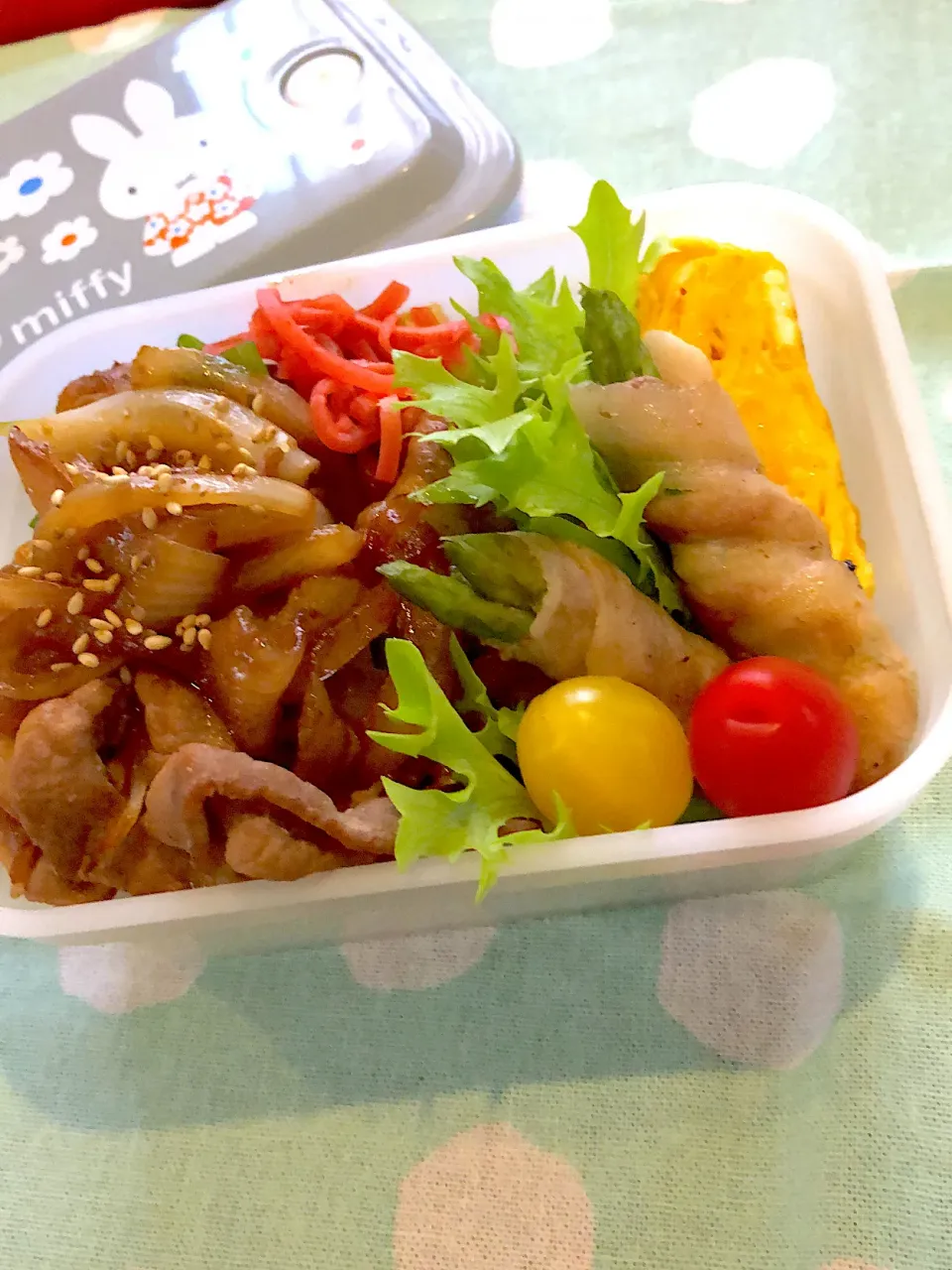 2023.6.21  ✩今日のお弁当✩みそ豚丼...♪*ﾟ|rinrin*mama*さん