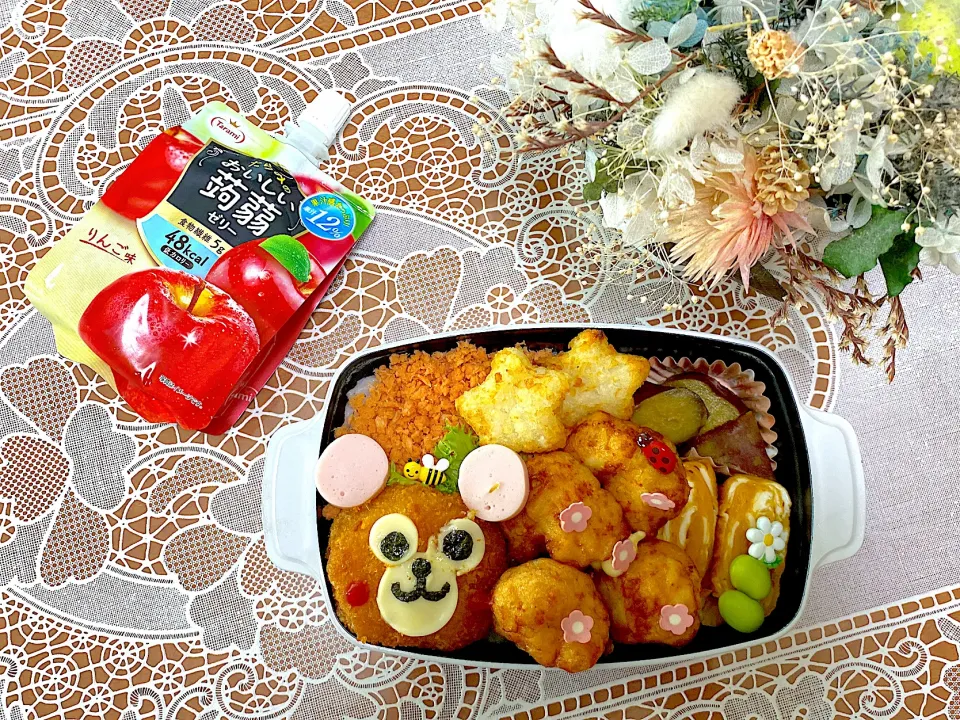 Snapdishの料理写真:2023.6.21はくまさん弁当🌸|makoさん