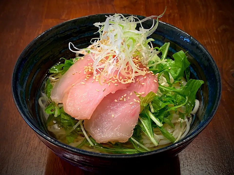 びんちょうまぐろの昆布〆そうめん|半田手延べそうめんの店 阿波や壱兆さん