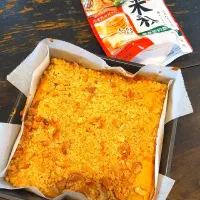 Snapdishの料理写真:米粉でクランブルケーキ|enii_foodさん