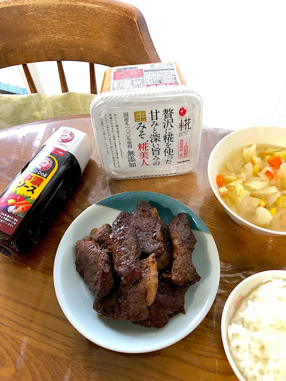 Snapdishの料理写真:万能味ソースで鹿肉ソテー♪|なちこさん