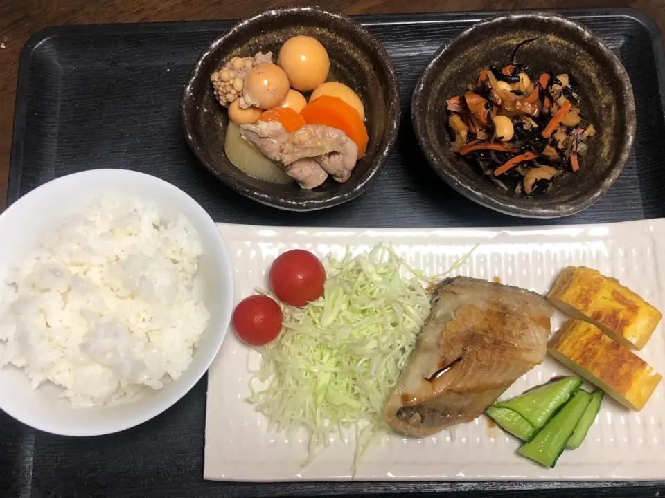 ホッケの塩焼き他和食|まちゃさん