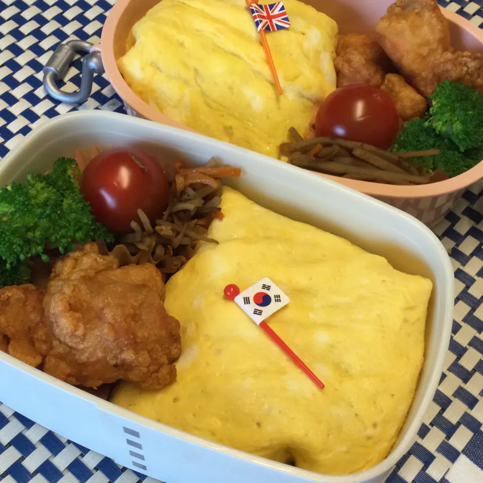 娘たちのJK弁当　オムライス|yukoさん