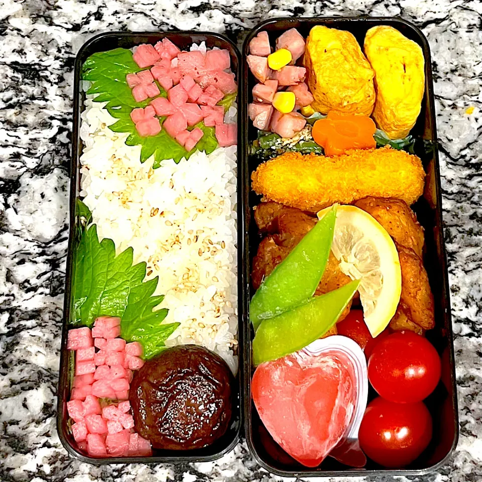 Snapdishの料理写真:紫陽花弁当|アッコちゃん✨さん