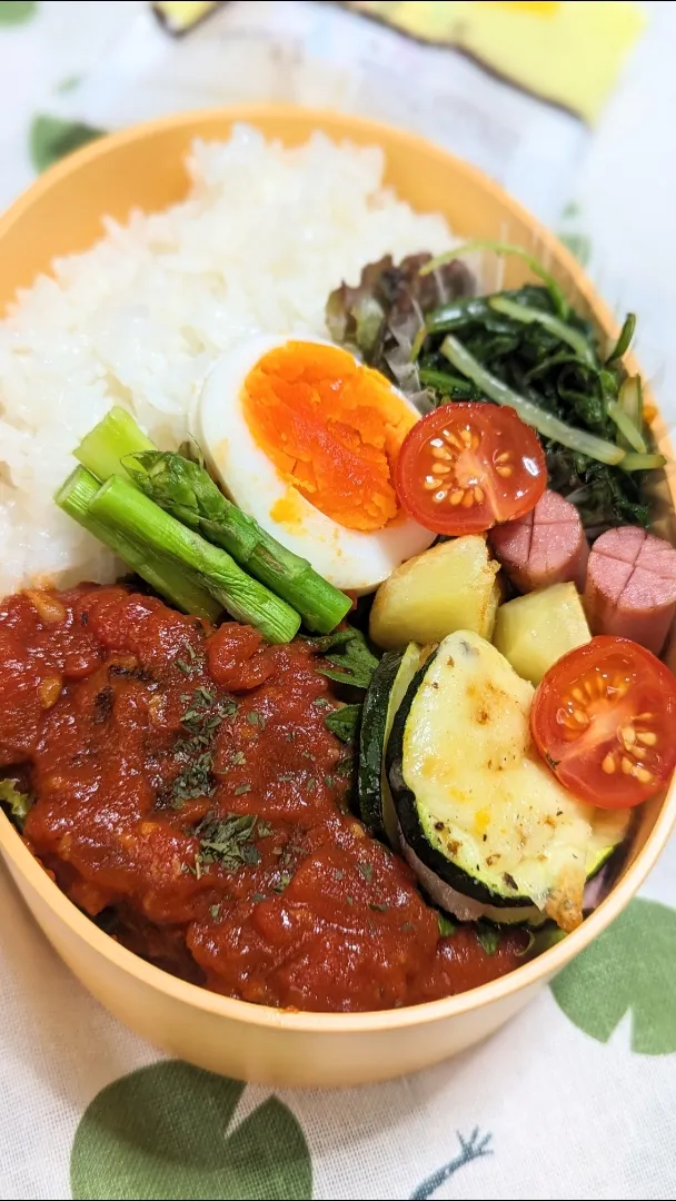 本日のお弁当〜Blueberryさんのお料理〜煮込みハンバーグ|f.1125beさん