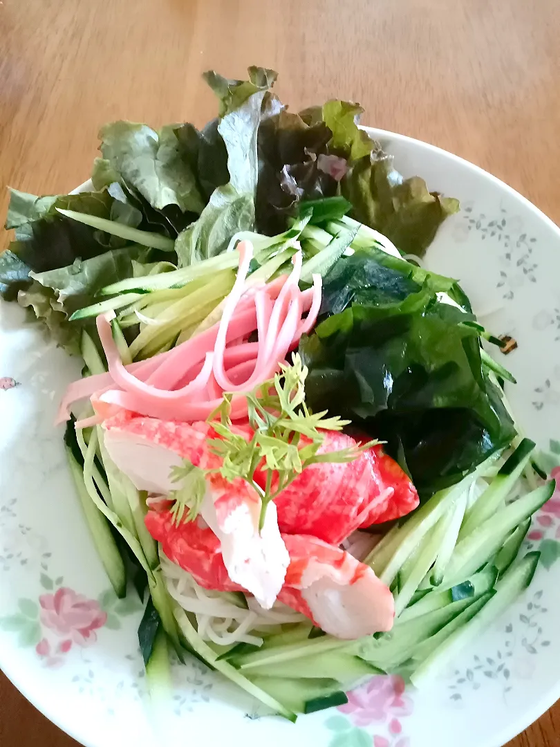 冷やし中華風そうめん😊|はるchanさん