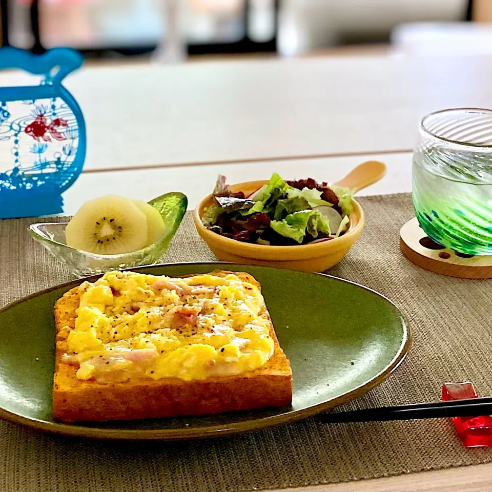 Snapdishの料理写真:カルボトースト|けいこさん