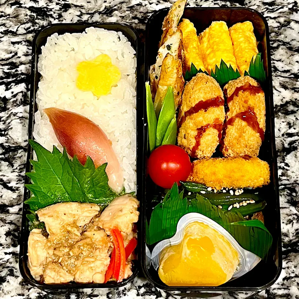 Snapdishの料理写真:台湾風鶏肉飯（ジーローハン）弁当|アッコちゃん✨さん