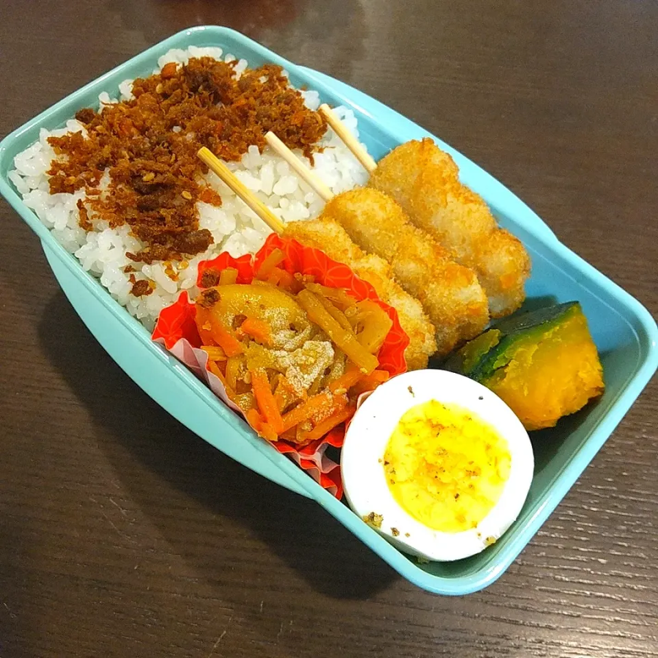 Snapdishの料理写真:梅しそチキン弁当🍱|Rieさん