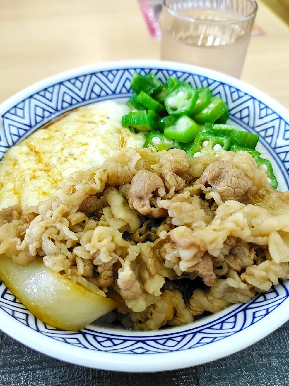 牛麦とろ丼❤️|福田則夫さん