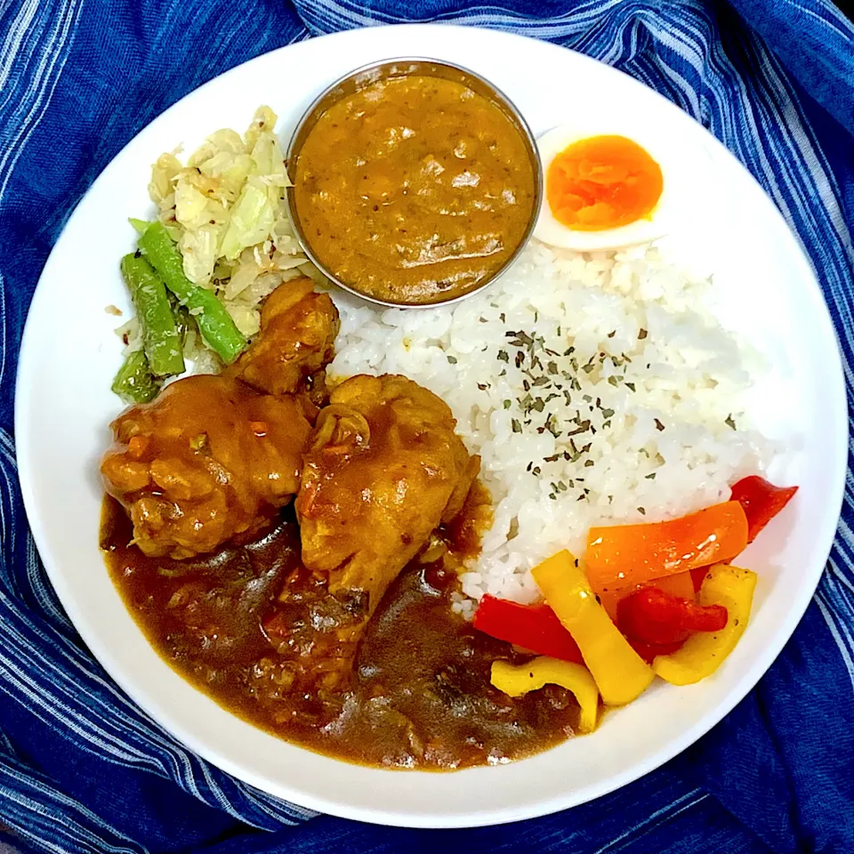 香味チキンカレー|青い鳥さん