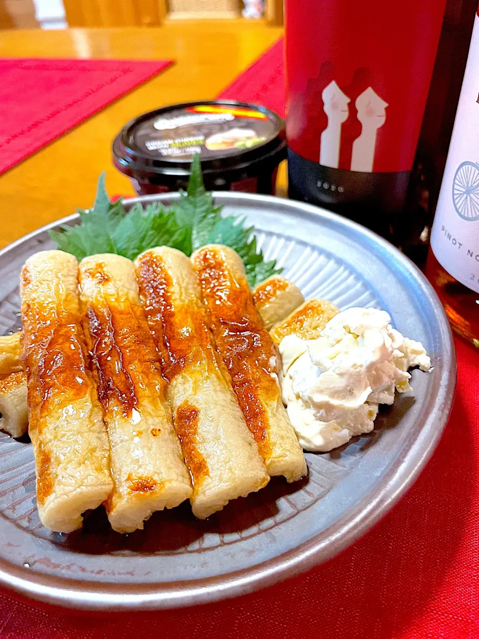 ちくわのかば焼きにケスクレームオリーブ🍀*゜|おかちさん