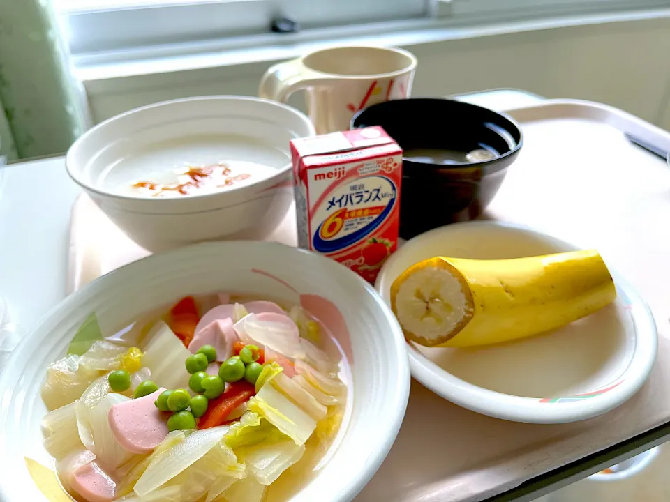 Snapdishの料理写真:6\24 よこすか浦賀病院🏥の朝食|Mikoshiba Kazutoshiさん