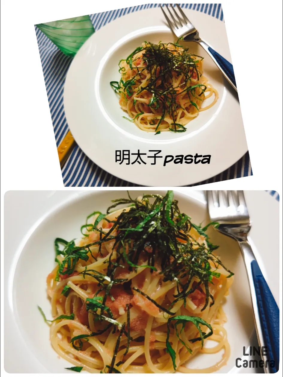 Snapdishの料理写真:まぁさんの料理 明太子スパゲティ🍝|☆Yumi☆さん