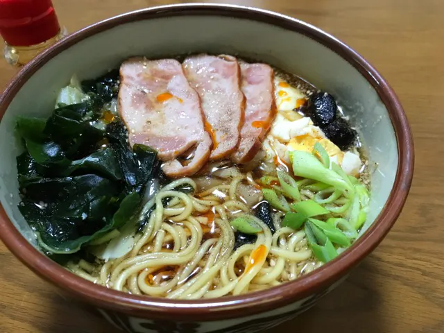 ラ王🍜、醤油味❗️(●´ω｀●)✨|サソリさん