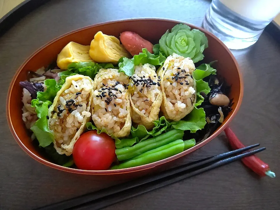 【冷凍作り置き】チンして詰めるだけ弁当|🌼さん