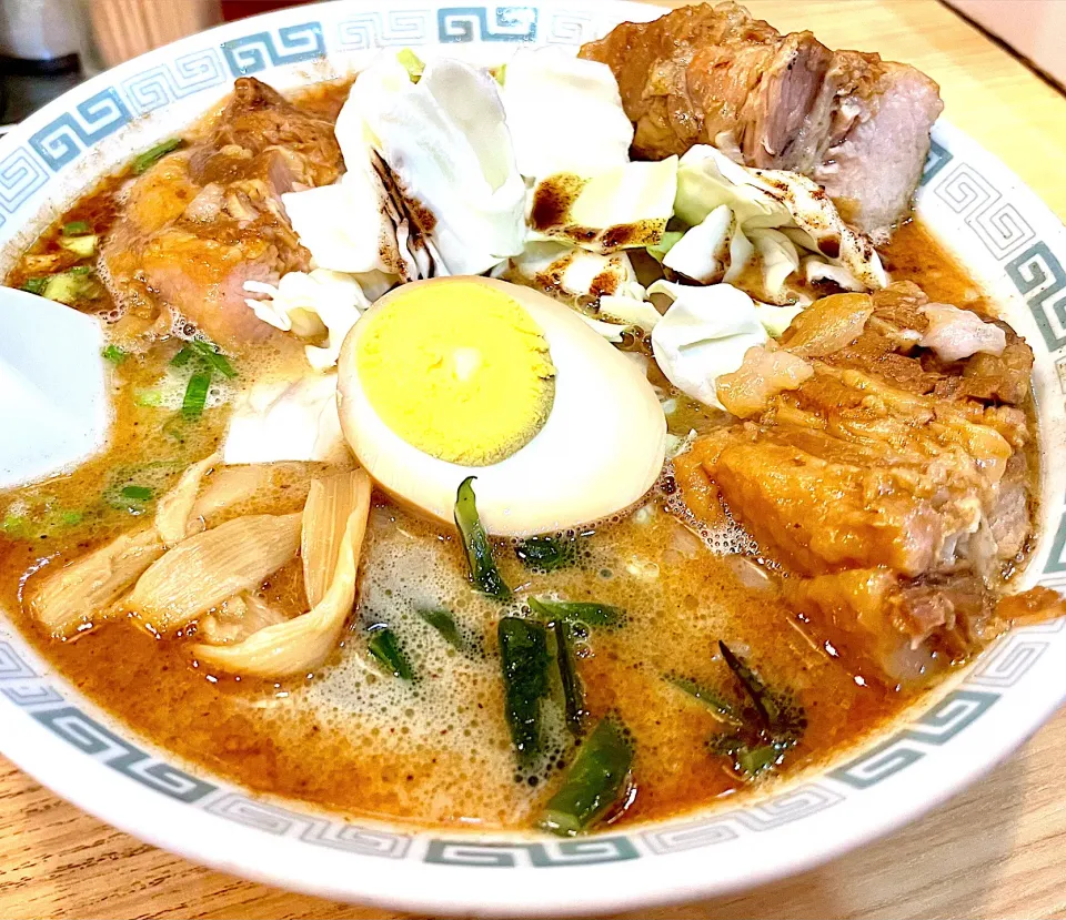 トリプル太肉麺|ねこ社長さん