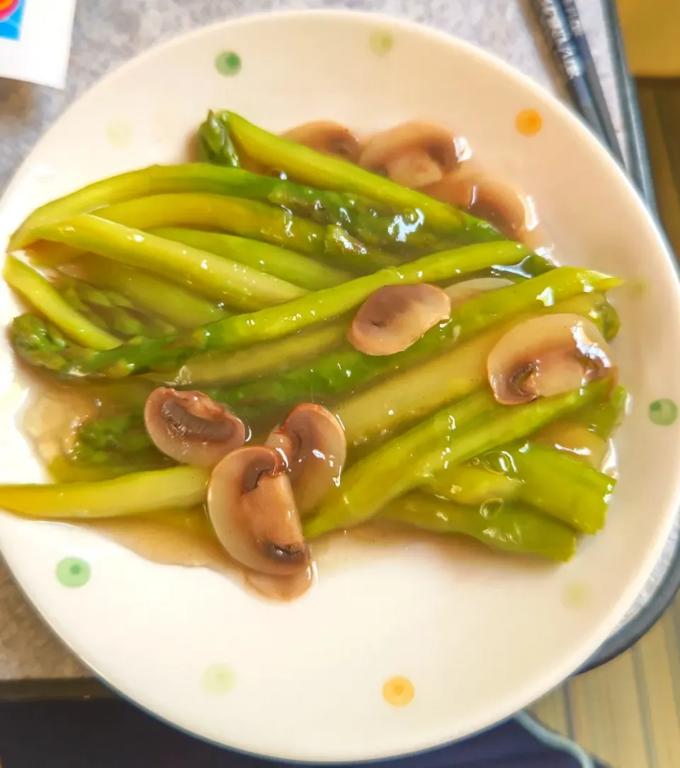 アスパラガスのだし煮|郁ちゃんさん