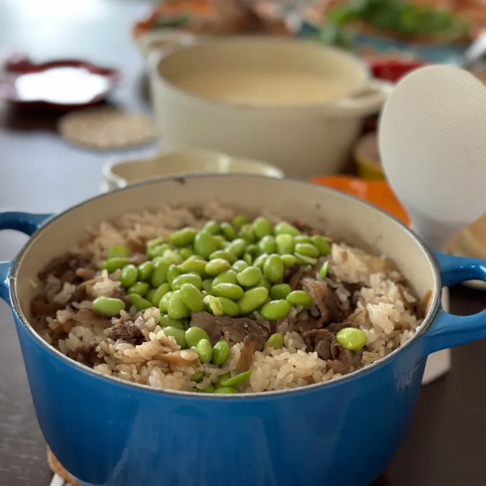 牛肉しぐれ煮ごはん|いくさん